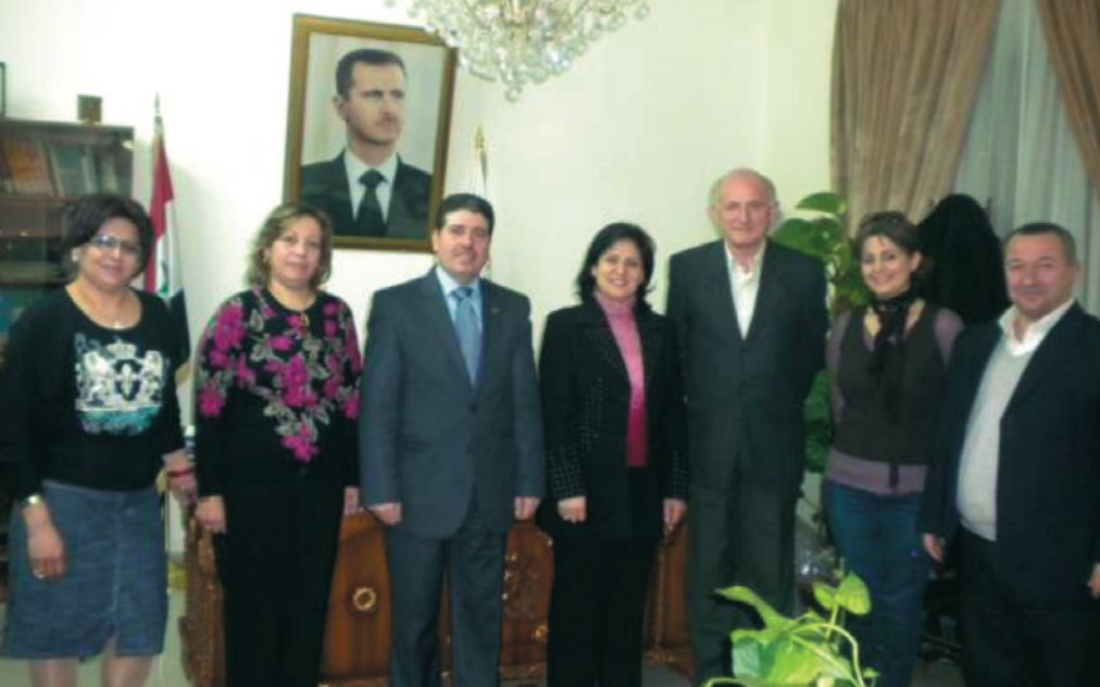 اجتماع نقابة أطباء سورية و الاتحاد العام النسائي